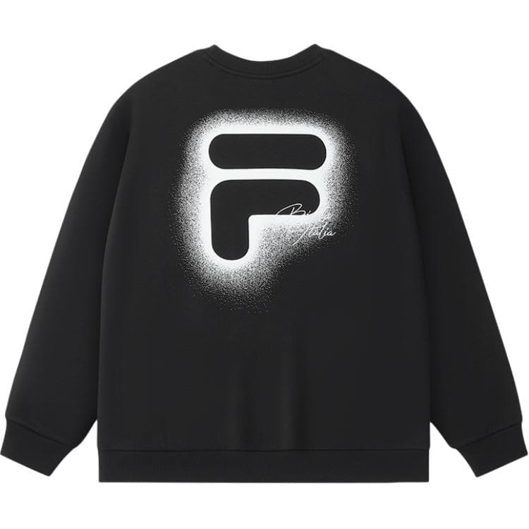 Худи FILA FUSION FOB Трикотажная ткань С флисовой подкладкой Толстовка Унисекс - изображение 2