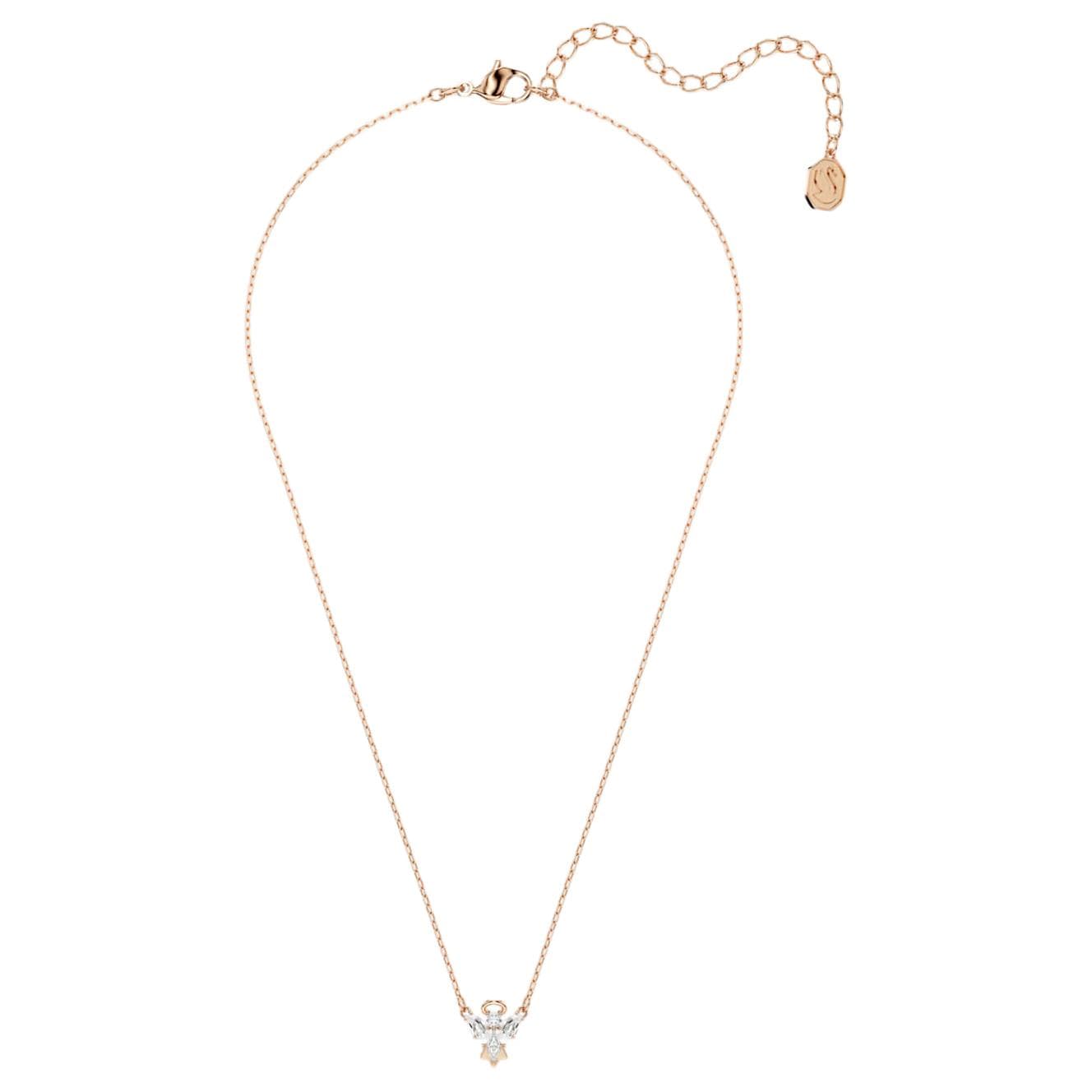 Ожерелье Swarovski Magic Синтетический кубический цирконий Ожерелье Женское Розовое золото - изображение 2