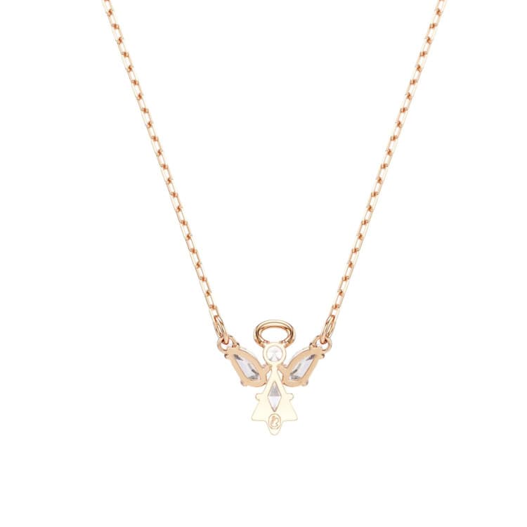 Ожерелье Swarovski Magic Синтетический кубический цирконий Ожерелье Женское Розовое золото - изображение 3