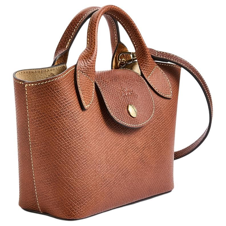Сумка LONGCHAMP Сумка из коровьей кожи сумка-тоут сумка через плечо сумка для покупок мини-версия женская коричневая - изображение 2