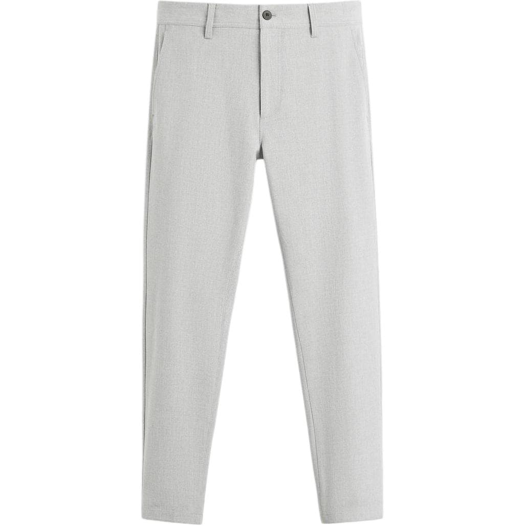 Штаны ZARA Light Gray Men's Casual Pants ZARA Светло-серые Мужские Повседневные Штаны - изображение 1