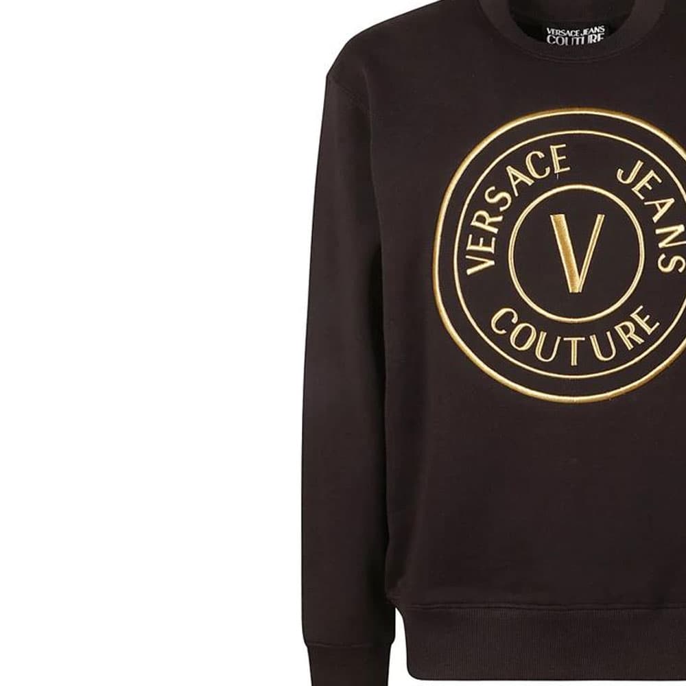 Худи VERSACE JEANS COUTURE Толстовка Мужская Черная - изображение 5