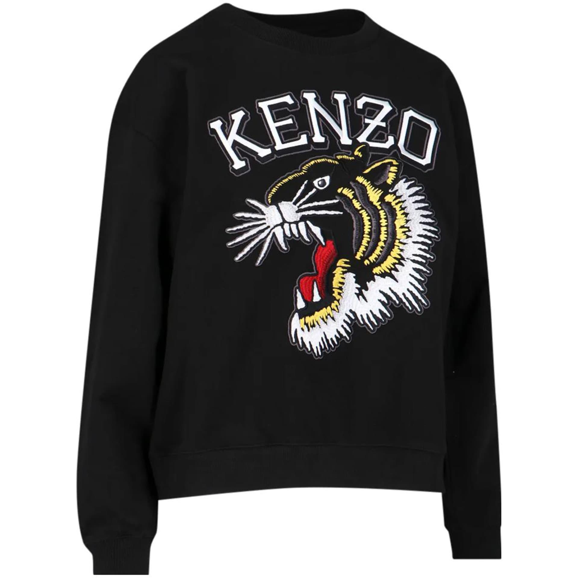 Худи KENZO SS23 Толстовка Женская Черная - изображение 3