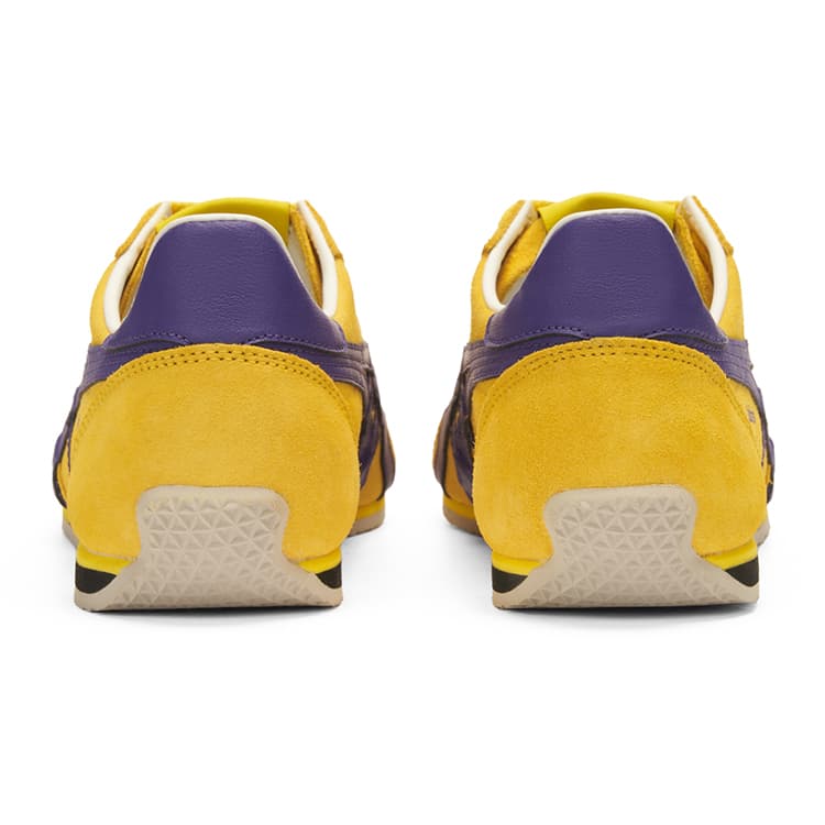 Кроссовки Onitsuka Tiger Runspark Устойчивая к истиранию Низкая Повседневная Обувь Унисекс Желтая - изображение 5
