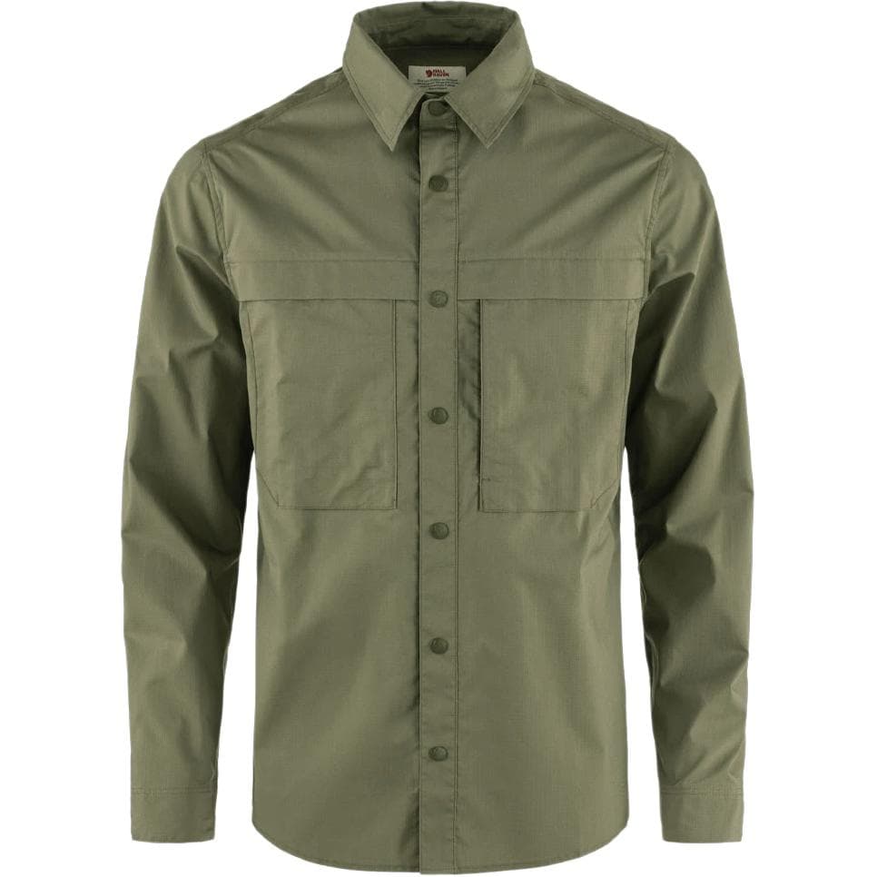 Рубашка Fjallraven Зеленые Мужские Рубашки - изображение 1
