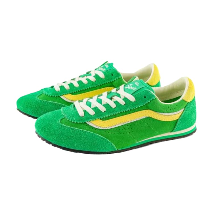 Кроссовки VANS Super Lowpro Низкий Топ Повседневная Обувь Унисекс Зеленый - изображение 2