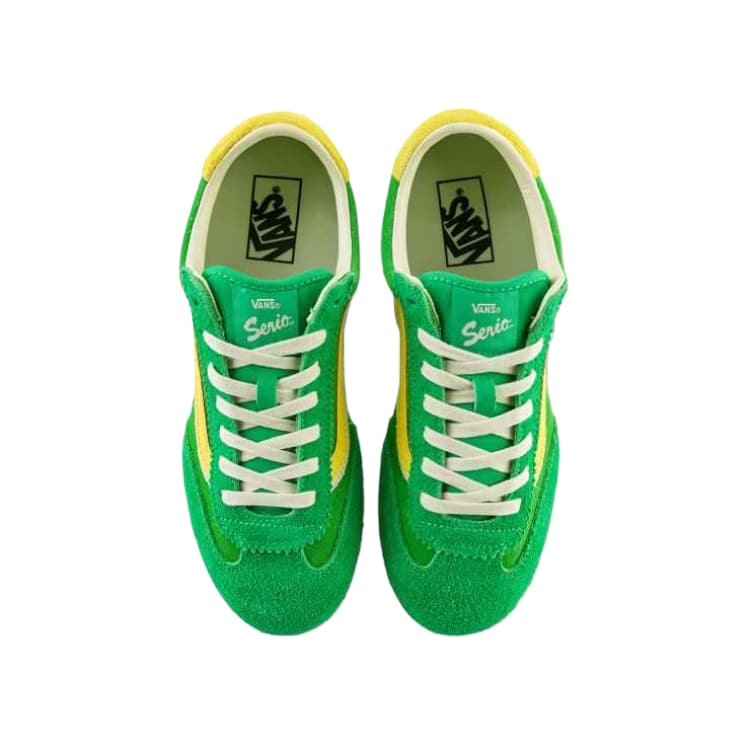 Кроссовки VANS Super Lowpro Низкий Топ Повседневная Обувь Унисекс Зеленый - изображение 3
