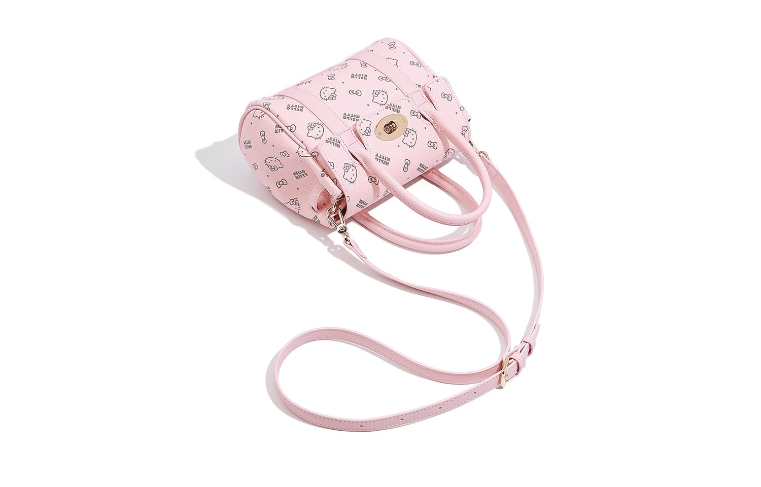 Сумка Sanrio Hello Kitty PU (полиуретан) Сумка Стандартная Женская Розовая - изображение 5