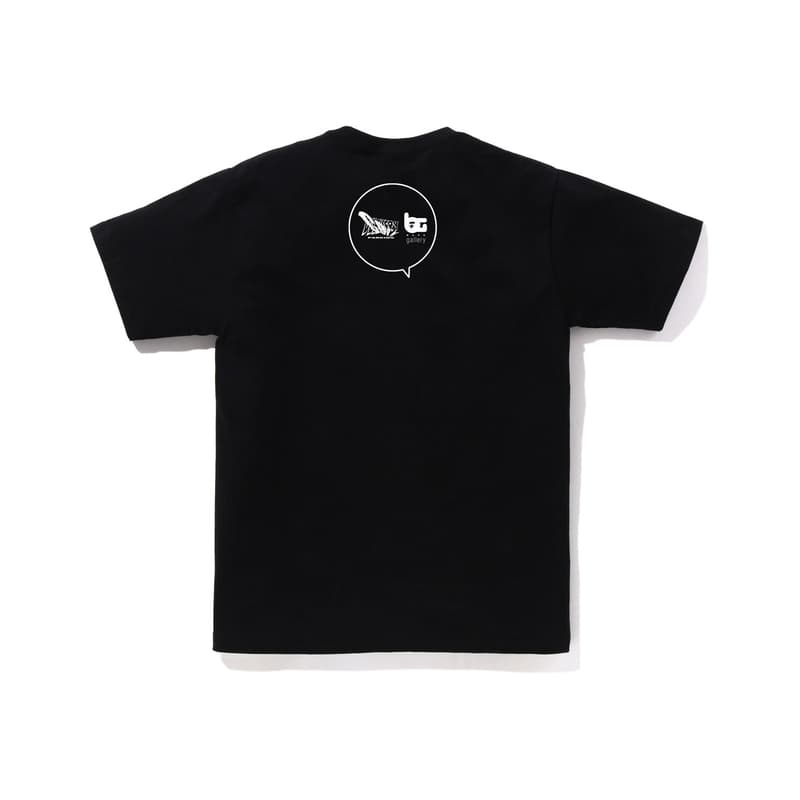 Футболка A BATHING APE GALLERY™ TOKYO T Рубашка Унисекс - изображение 2