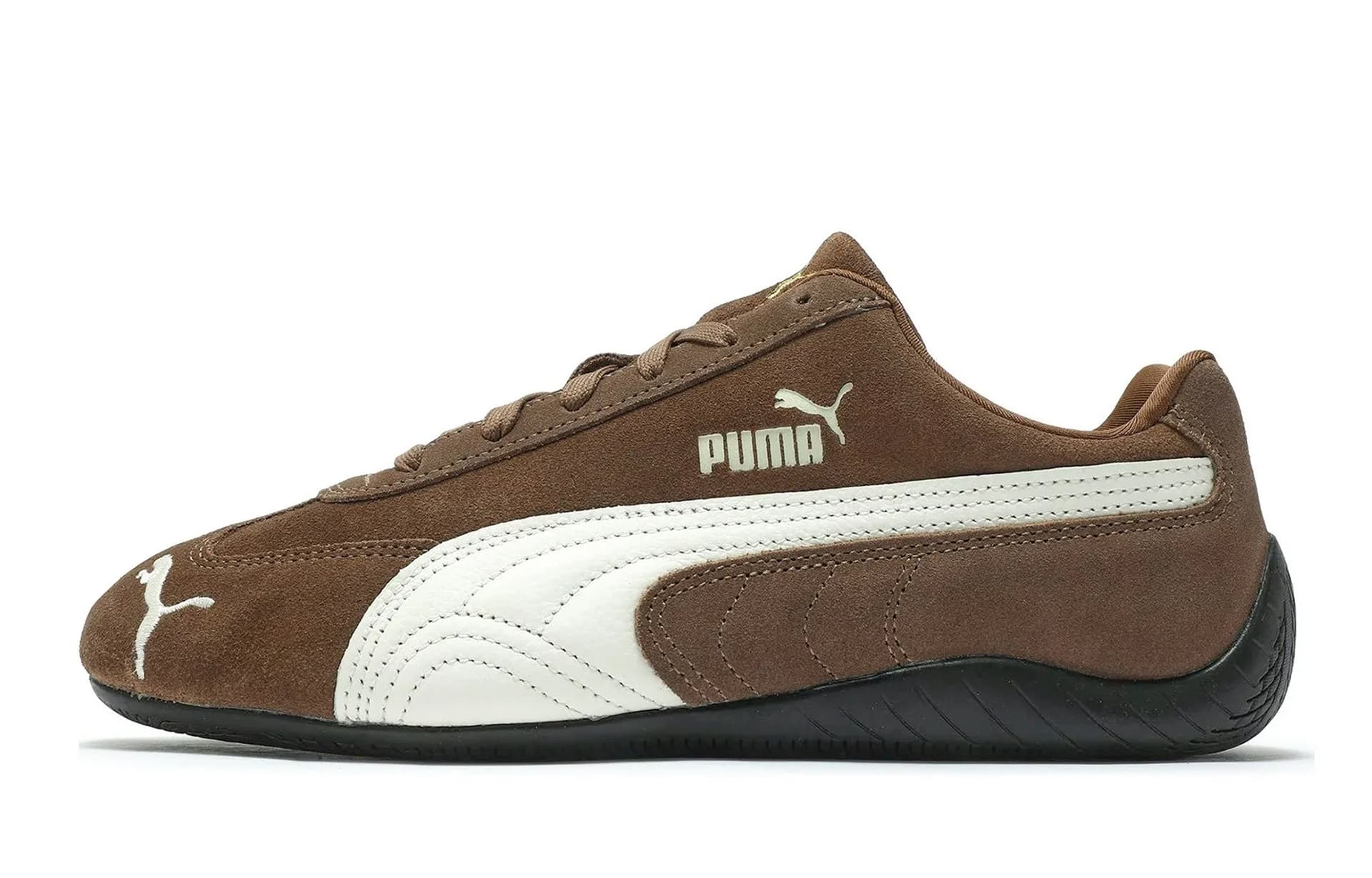 Кроссовки PUMA Speedcat White Yellow Brown - изображение 6