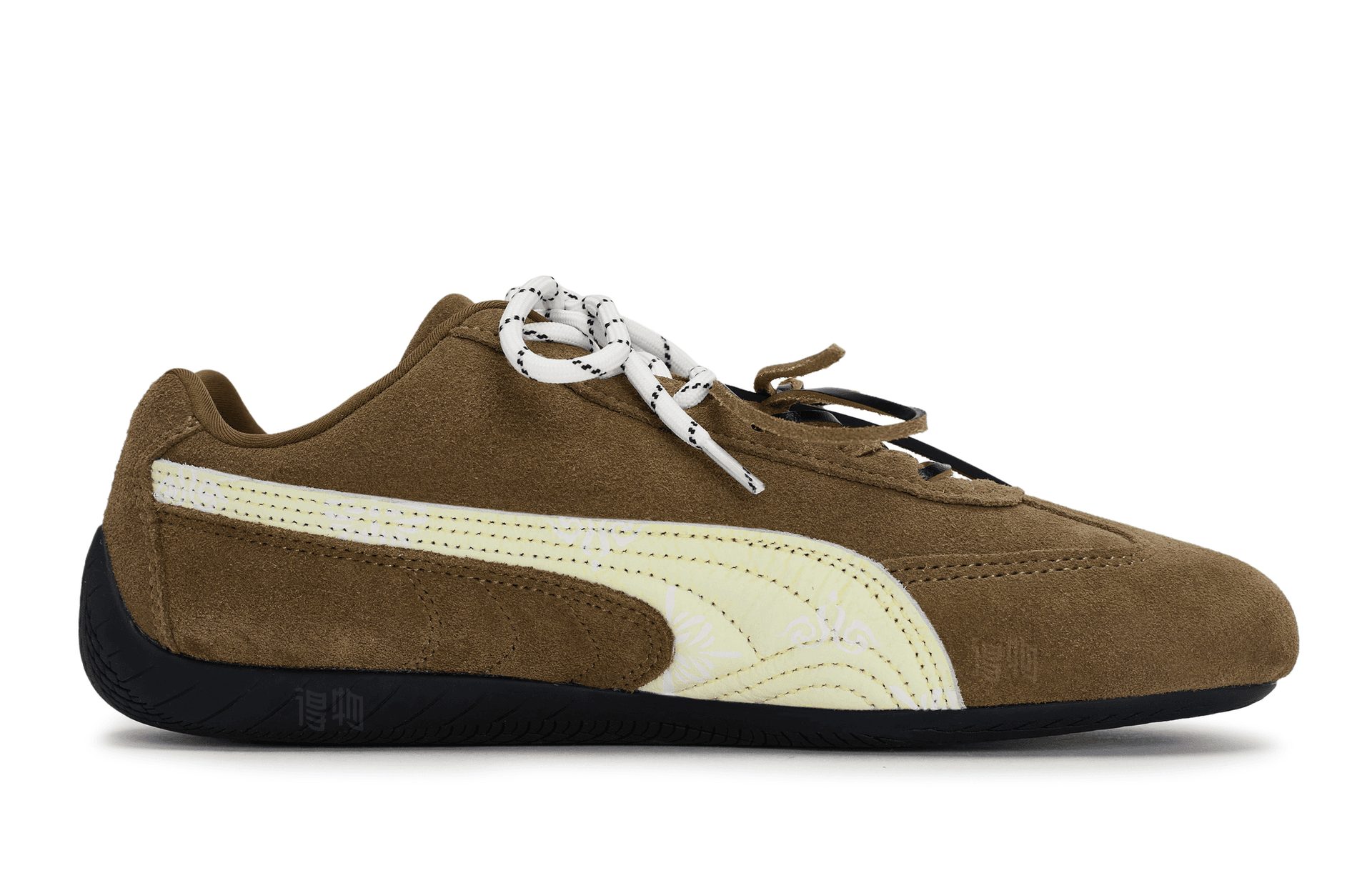 Кроссовки PUMA Speedcat White Yellow Brown - изображение 3