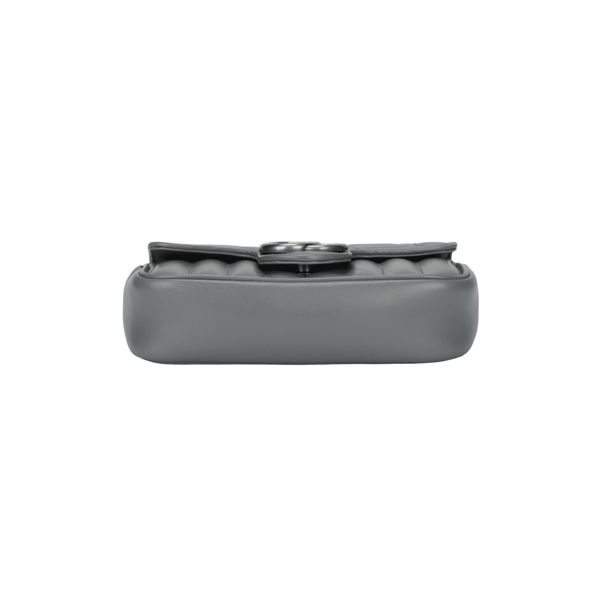 Сумка через плечо Gucci Marmont Super Mini Grey - изображение 4