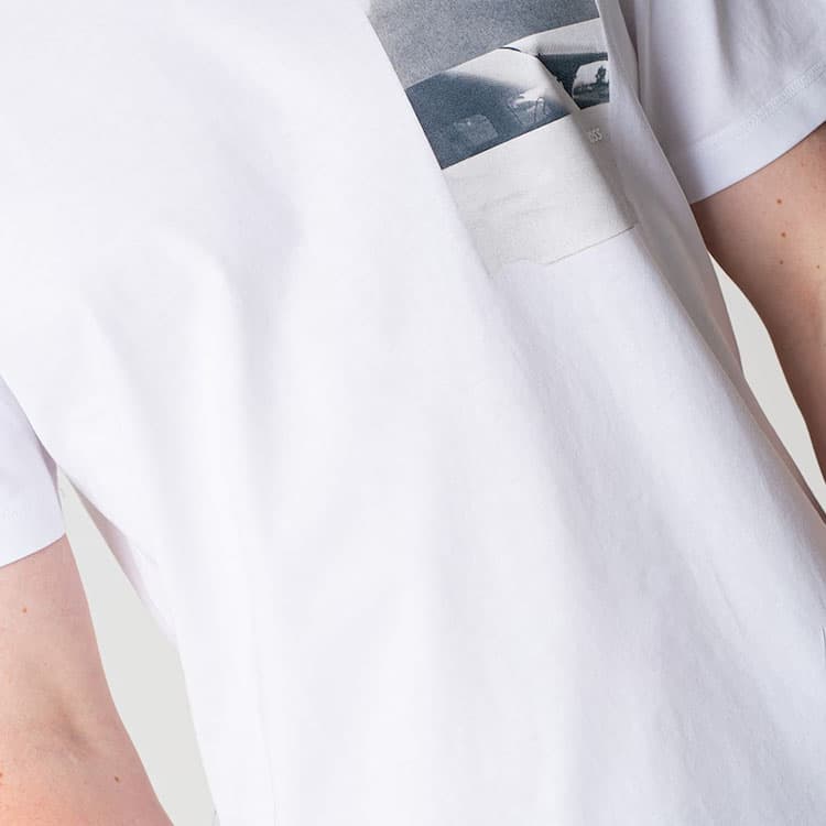 Футболка Hugo Boss Bright White Мужские T-рубашки - изображение 2