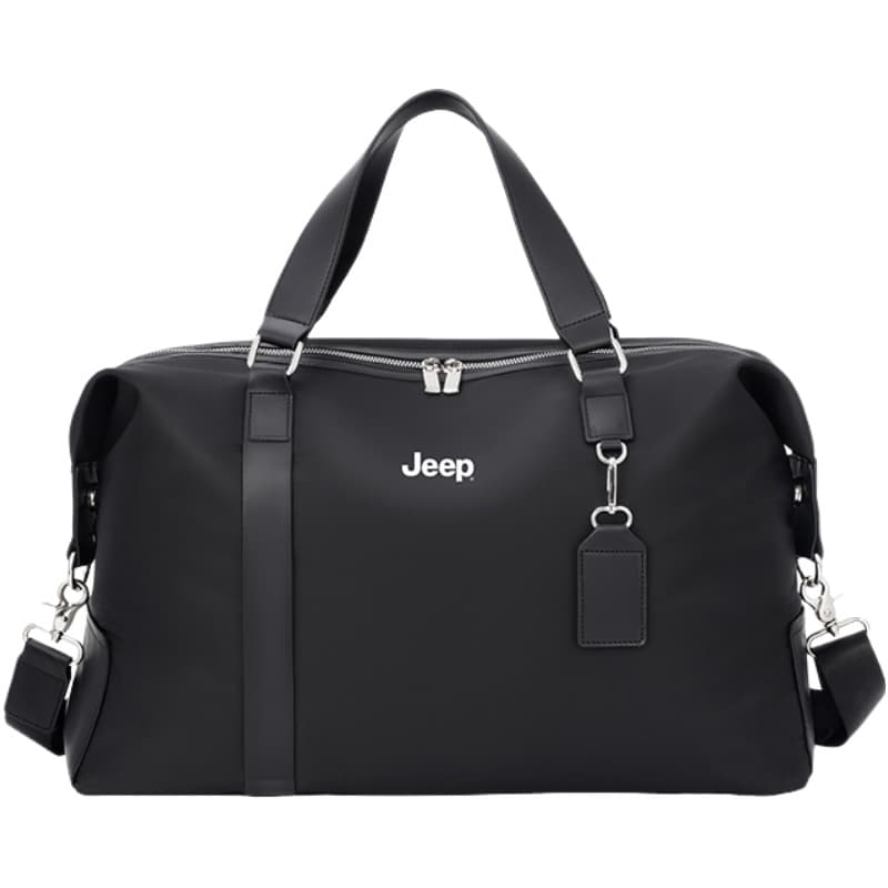 Спортивная сумка Jeep Oxford Road Bag Unisex Black Джип Оксфорд Road Сумка Унисекс Черная - изображение 1