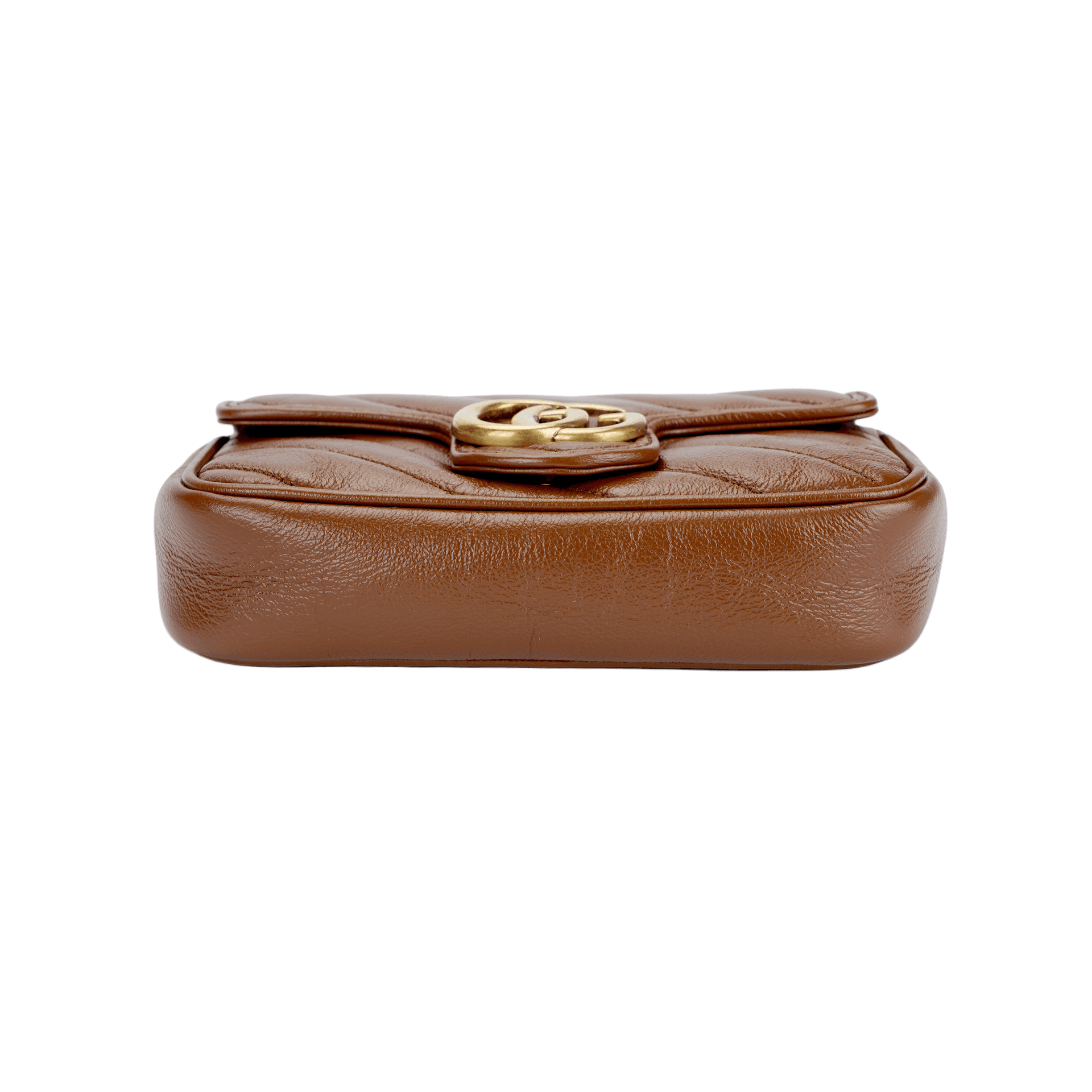 Сумка через плечо Gucci GG Marmont Brown - изображение 4