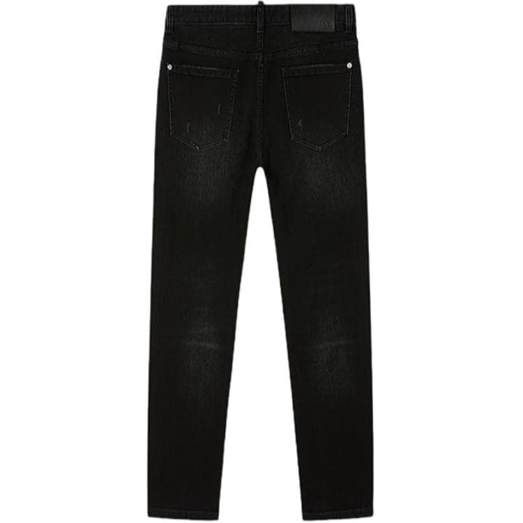 Штаны KARL LAGERFELD / Karl Lagerfeld Jeans FW25 Городские уличные джинсы с молнией и длинным кроем, мужские - изображение 2