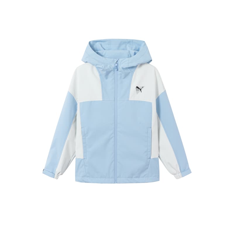 PUMA Куртка Синяя Белая Тон Дети - изображение 1