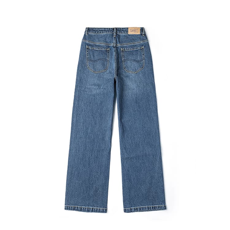 Джинсы Lee совместный бренд модель Medium Blue Женские Джинсы - изображение 2