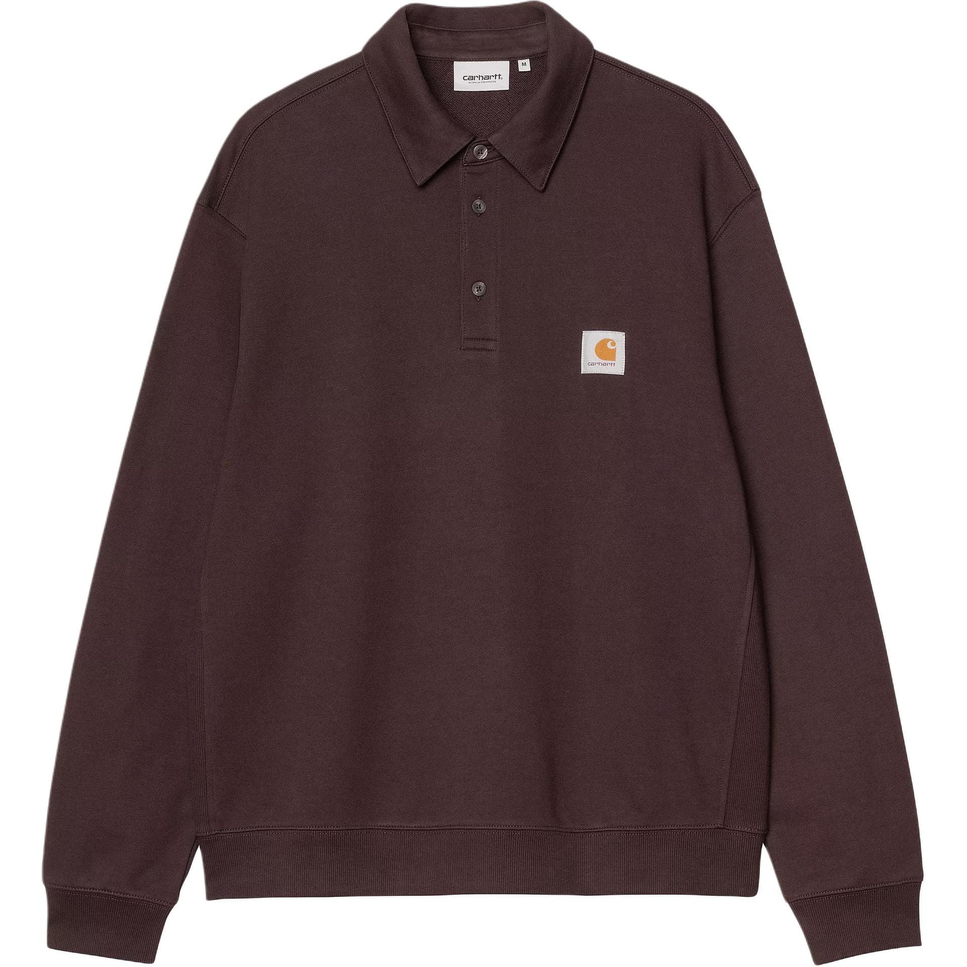 Кофта Carhartt WIP FW25 Polo Sweatshirt Polo - изображение 1