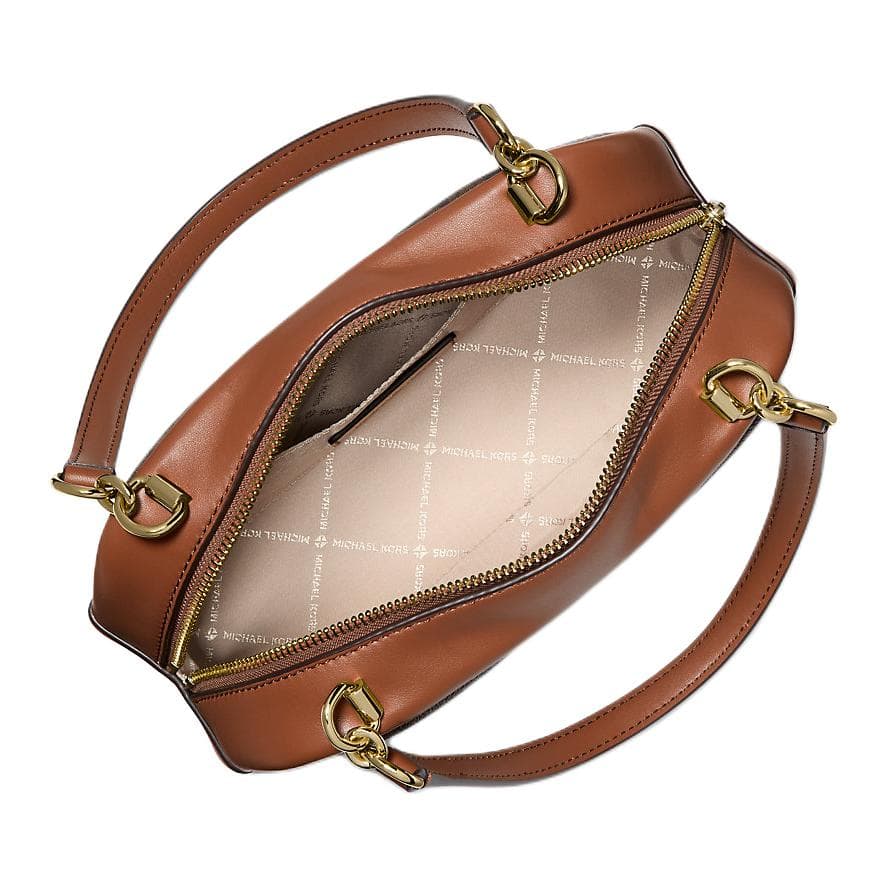 Мини-сумка MICHAEL KORS Cecily Искусственная кожа Плечевая сумка Маленькая Женская Коричневая - изображение 2