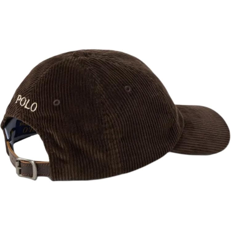 Кепка Polo Ralph Lauren Хлопковое волокно Кожа Кепки Мужской Умбра - изображение 2