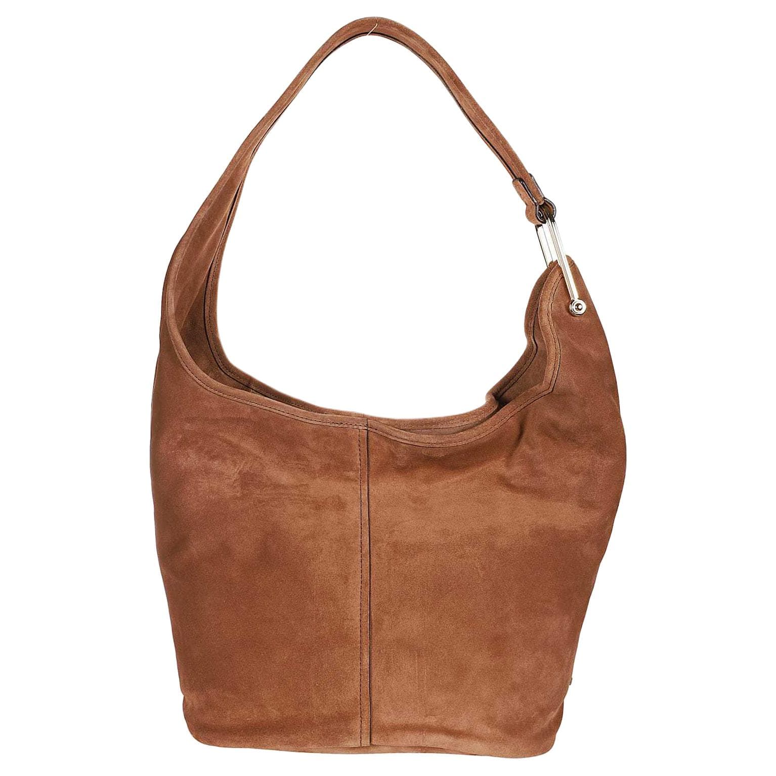 Мини-сумка MICHAEL KORS Сумка-хобо из коровьей кожи средний размер женская коричневая - изображение 3