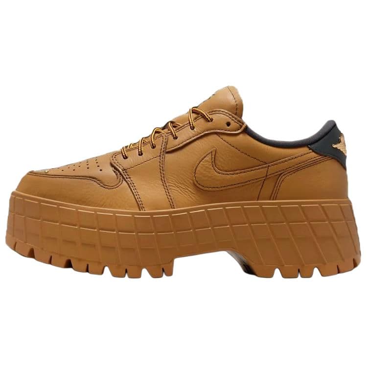 Кроссовки Jordan Air Jordan 1 Low Топ Повседневная обувь Женская Коричневая Черная - изображение 1