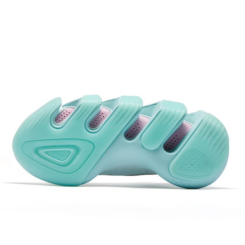 Кроссовки FILA FUSION SAWTOOTH Повседневная обувь Женские Розовый Водный аккорд Зелёный - изображение 5
