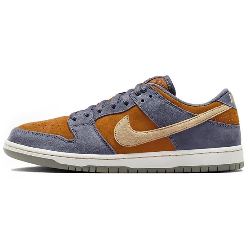 Кроссовки Nike Dunk SB Blue Gold Dream — фото 7