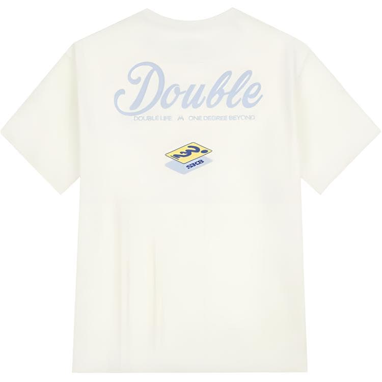 Футболка 361° T-Shirt Унисекс Кремово-Белый - изображение 2