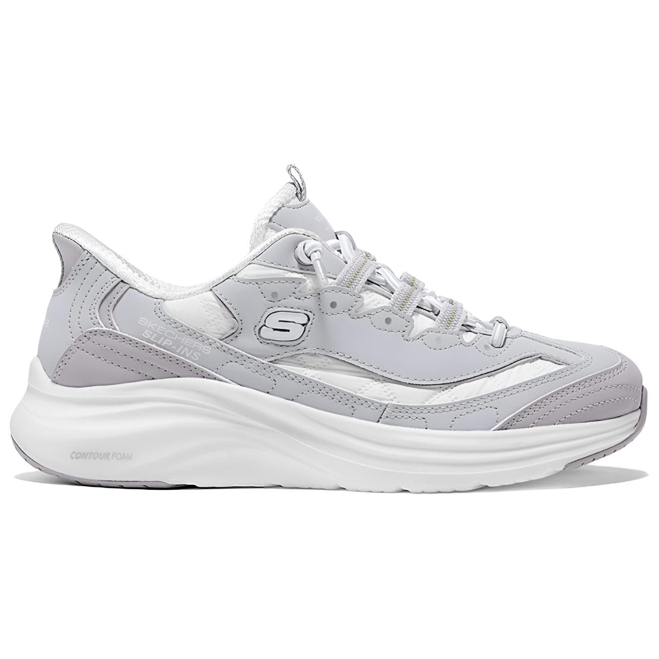 Кроссовки Skechers Sport ЖЕНСКАЯ Обувь Текстиль Синтетическая Кожа Дышащий Низкий Верх Повседневная Обувь ЖЕНСКАЯ Лаванда - изображение 2