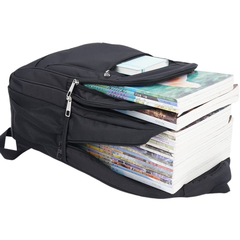 Рюкзак Warrior Oxford Backpack Unisex Simple Black Warrior Оксфорд Рюкзак Унисекс Простой Черный - изображение 2