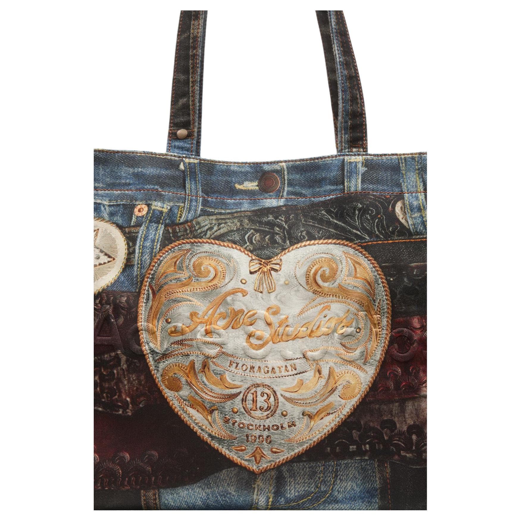 Мини-сумка Acne Studios Tote - изображение 4