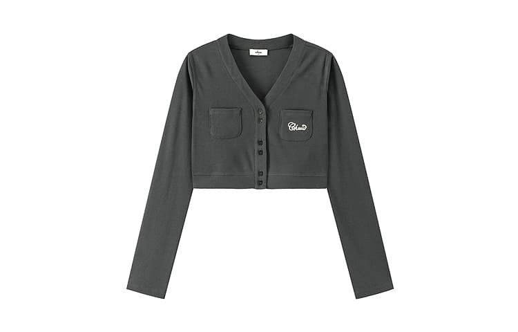 CHUU Carbon Gray Женское короткое пальто - изображение 1