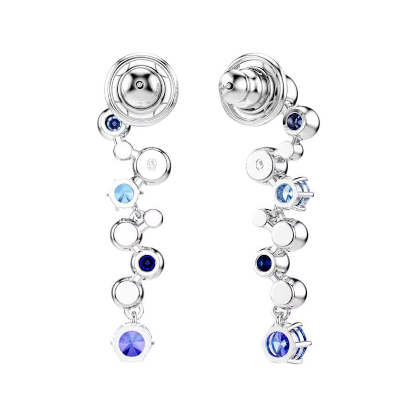 Серьги Серьги Swarovski Crystal Женские Синие - изображение 2