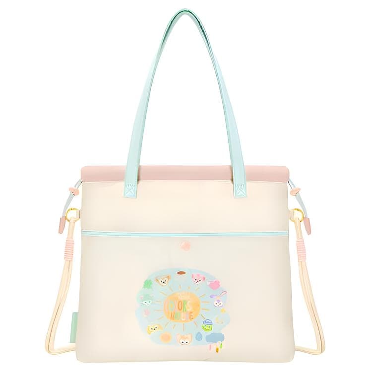 Мини-сумка Disney Сумка из полиэстерового волокна Tote Сумка для покупок Сумка через плечо Унисекс Разноцветная - изображение 3