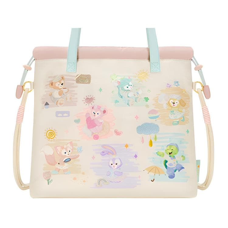 Мини-сумка Disney Сумка из полиэстерового волокна Tote Сумка для покупок Сумка через плечо Унисекс Разноцветная - изображение 2
