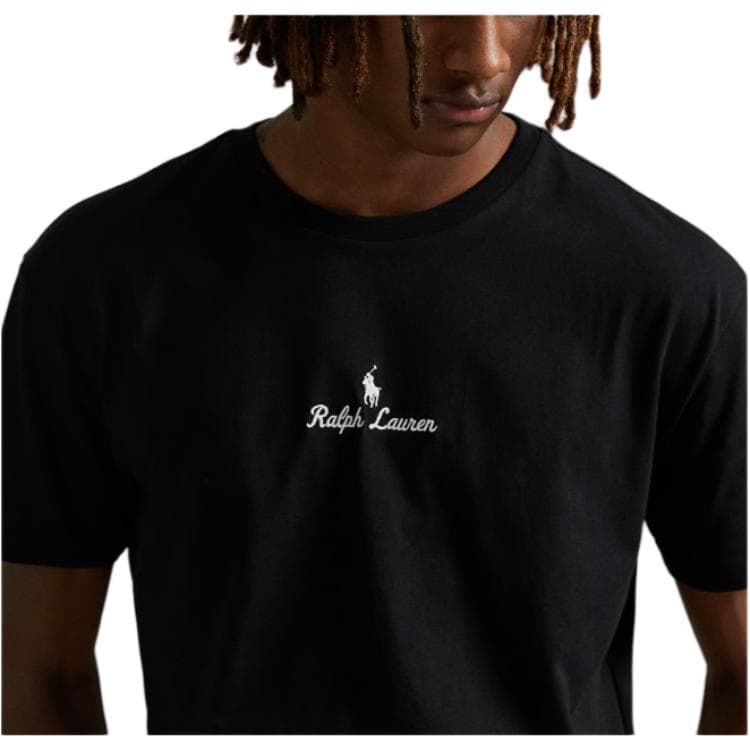 Футболка Polo Ralph Lauren T-рубашка мужская черная - изображение 3