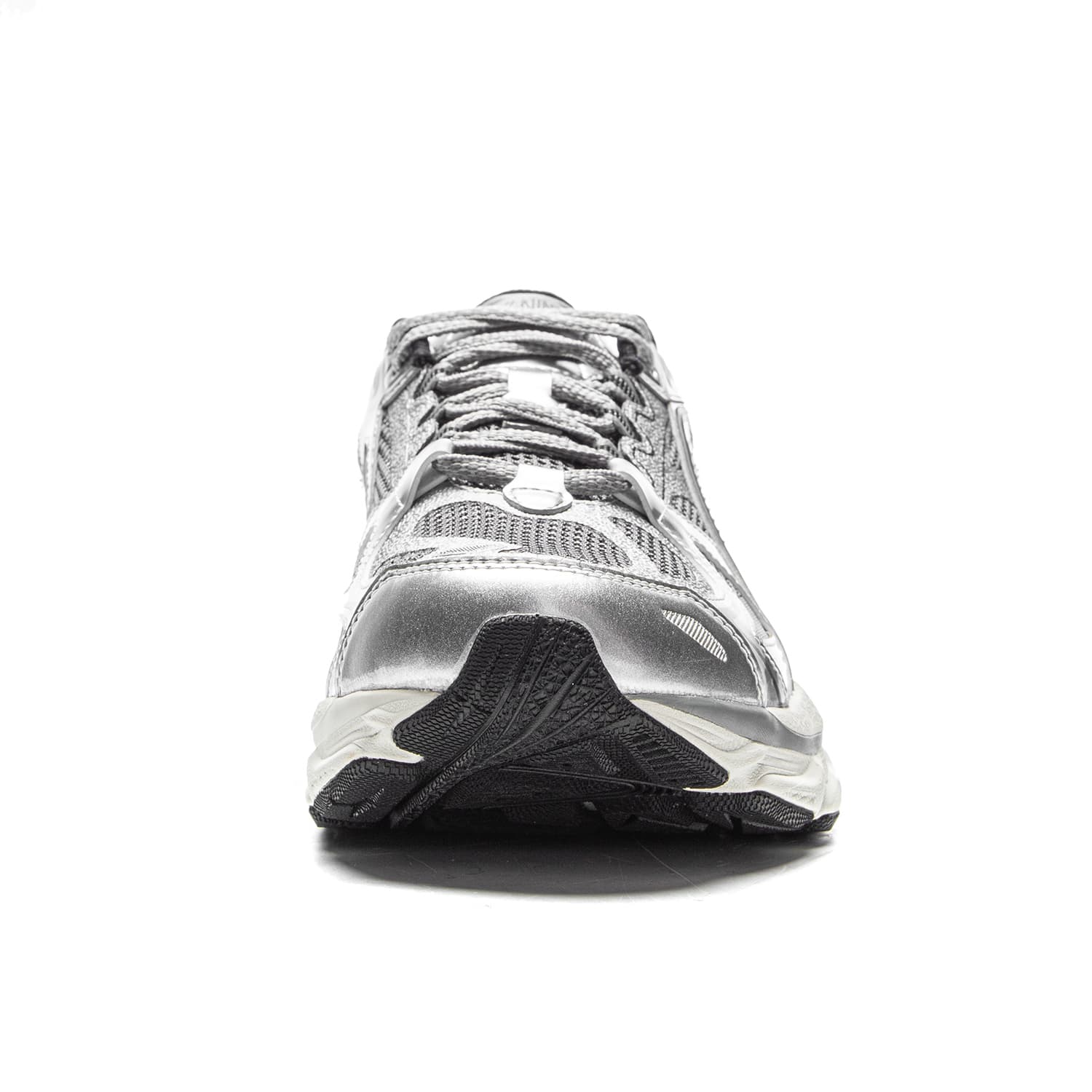 Кроссовки для бега Li-Ning Boom Retro Y2K Обувь на платформе Увеличение роста Модный Универсальный Повседневный Стабильная поддержка Искусственная кожа Текстиль Лоу-топы Городские кроссовки Мужской Серебристо-серый - изображение 5