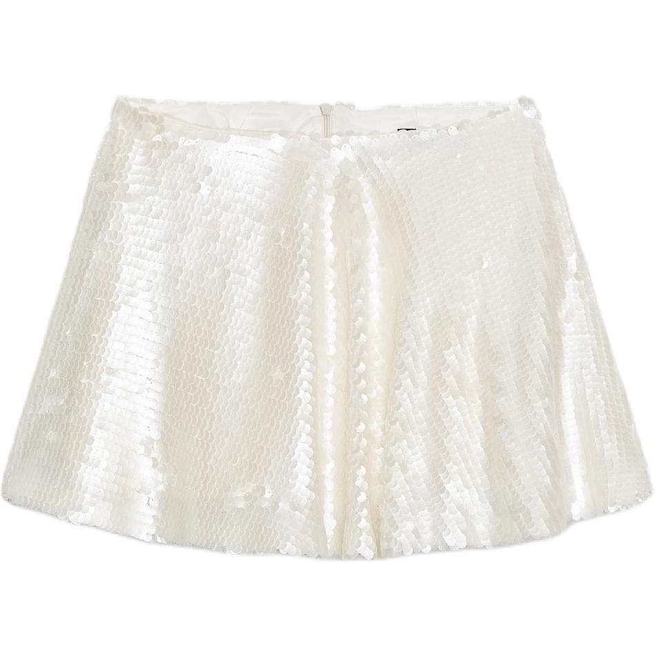 Шорты ZARA Pearl Beige Women's Casual Shorts ZARA Жемчужный Бежевый Женские Повседневные Шорты - изображение 1