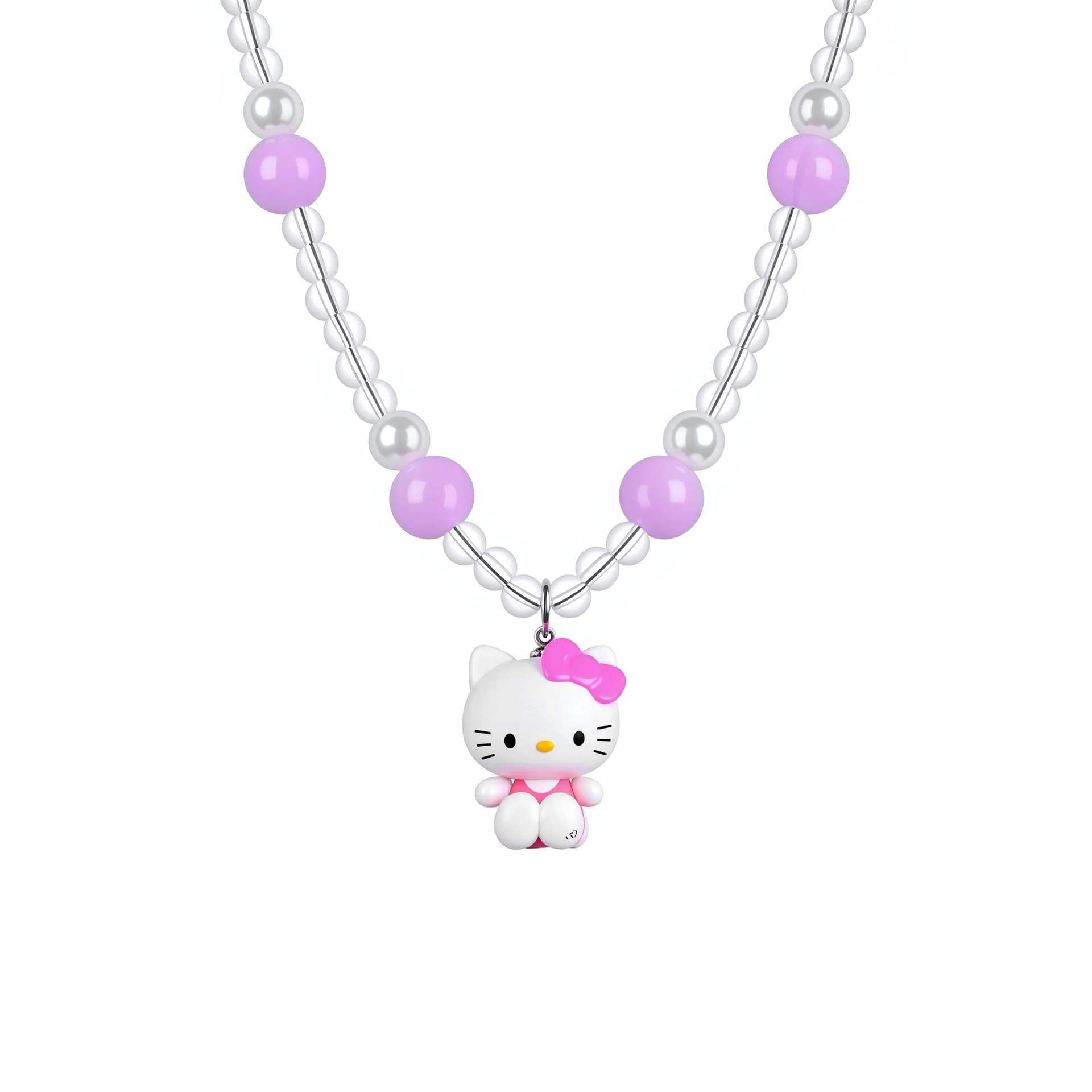 Ожерелье Sanrio x Hello Kitty Акриловые Ожерелья Женские - изображение 1