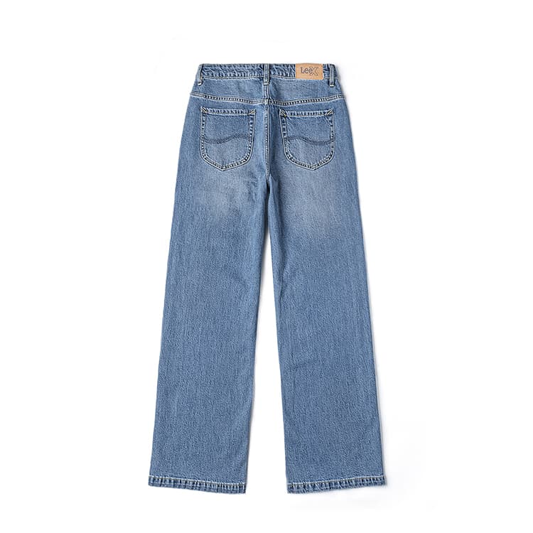 Джинсы Lee совместный бренд модель Medium Blue Женские Джинсы - изображение 2