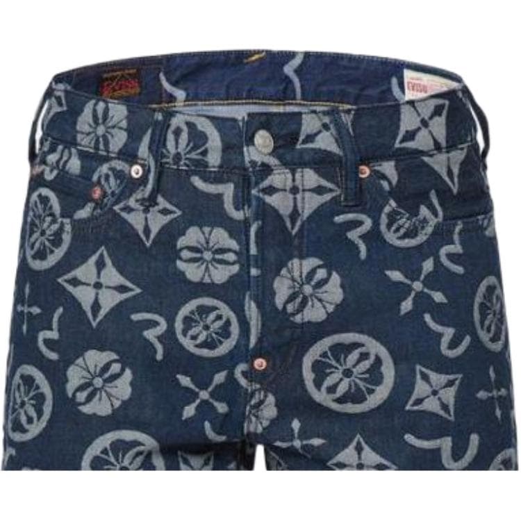 Джинсовые шорты EVISU SS22 - изображение 3