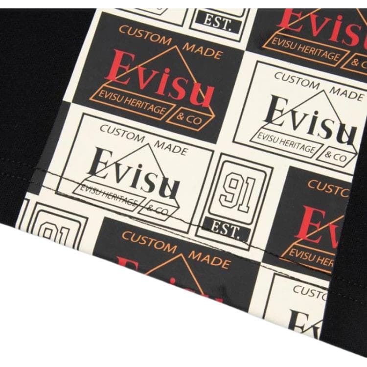 Шорты EVISU Shorts Black - изображение 5