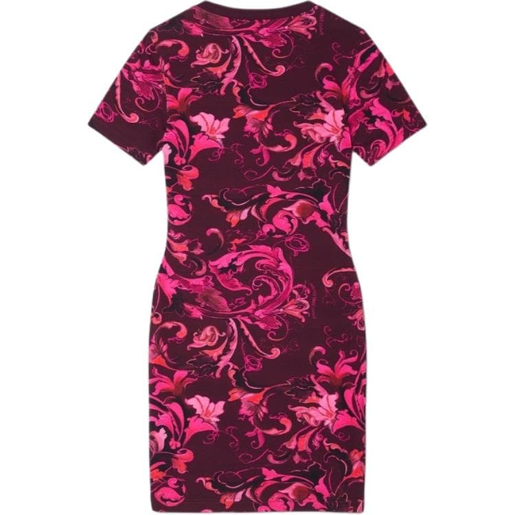 Платье Versace Jeans Couture SS25 Короткое платье с короткими рукавами облегающее женское - изображение 2