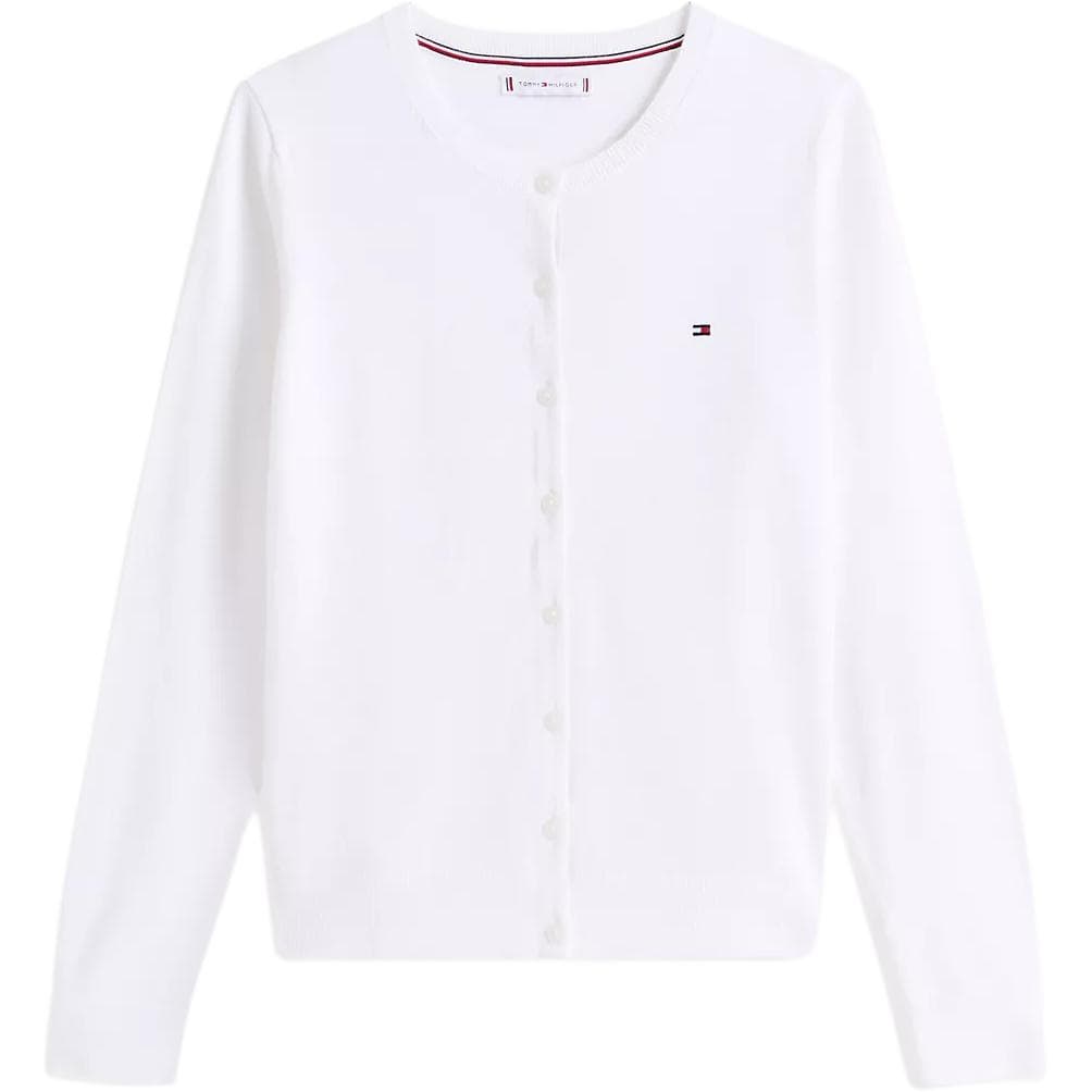 Кардиган Tommy Hilfiger Белые Женские Свитера - изображение 1