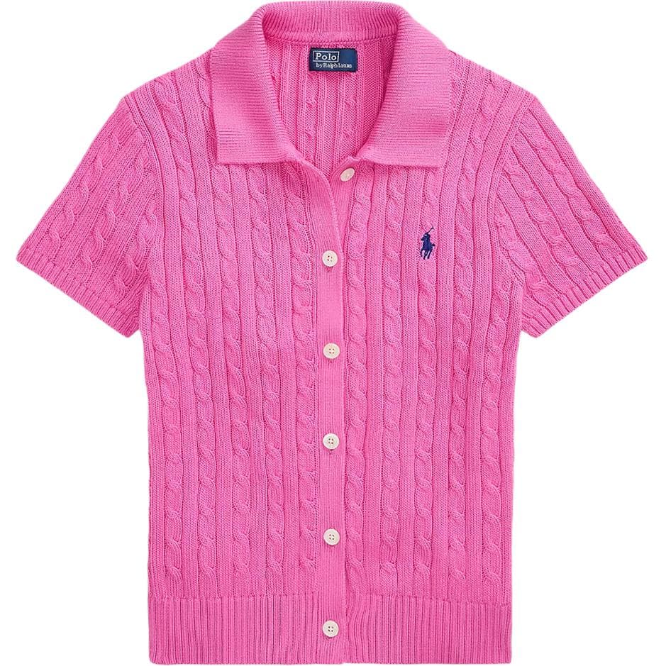 Кофта Polo Ralph Lauren Трикотаж Облегающий Женский Розовый - изображение 1