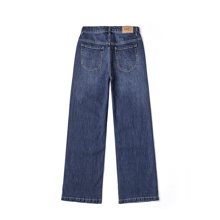 Джинсы Lee совместный бренд модель Medium Dark Blue Женские Джинсы - изображение 2