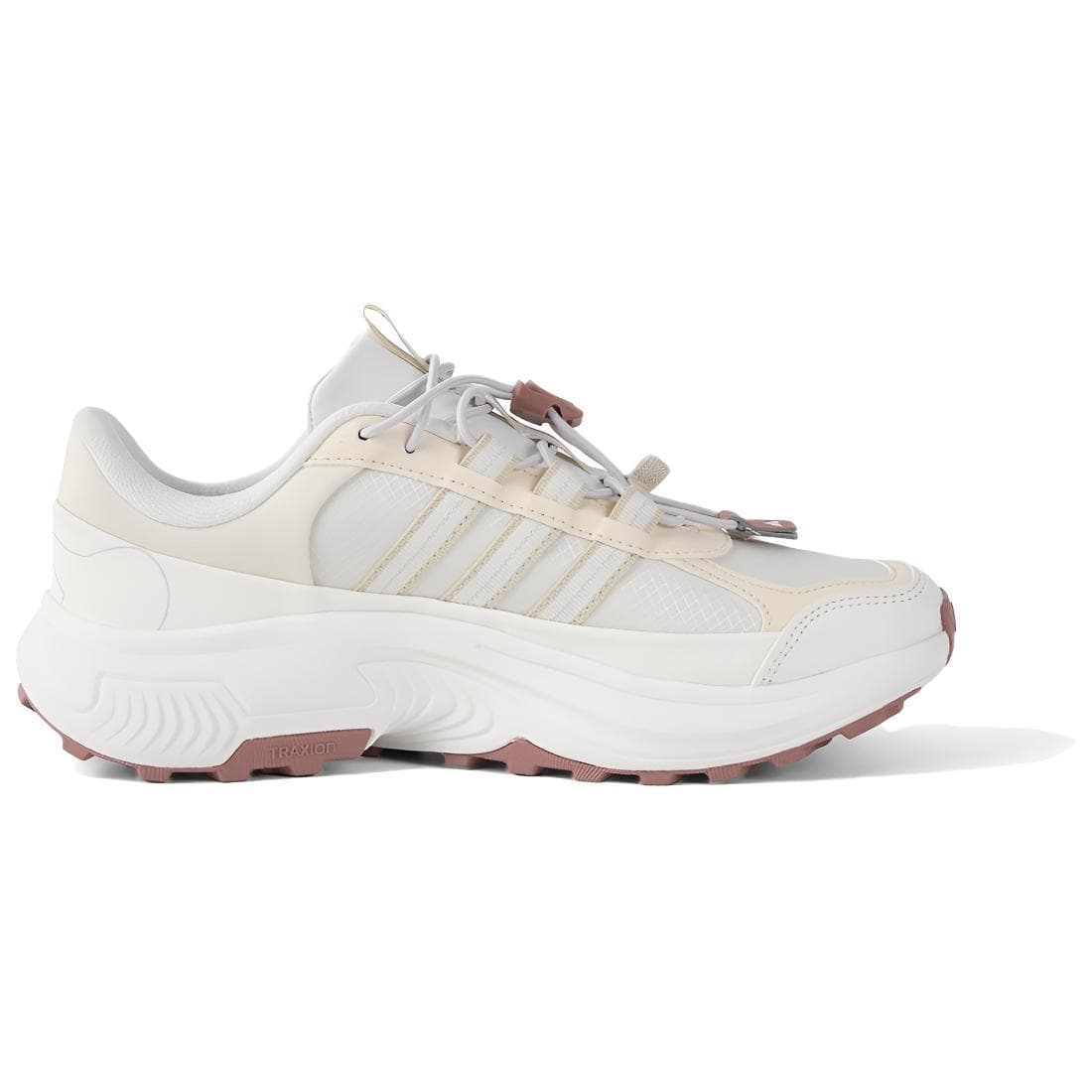 Кроссовки для бега Adidas ROAM WANDER Дышащие Низкие Беговые Кроссовки Женские Белые - изображение 2