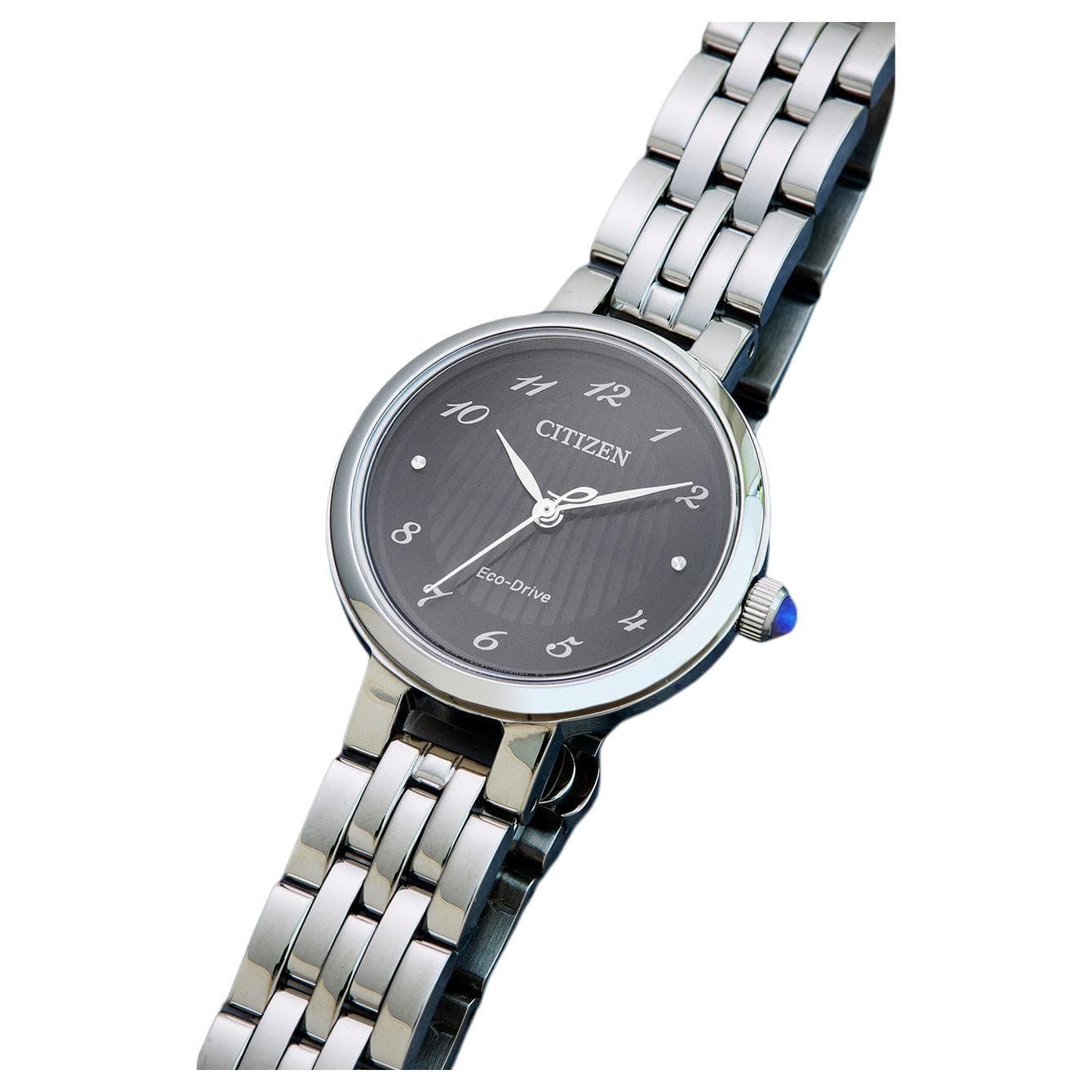 Часы CITIZEN Eco Drive Освежающий вариант кварцевый механизм часы на нержавеющей стальной шнуровке 28 мм женские часы - изображение 2